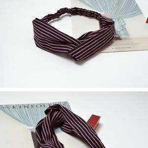 Stripe Headband Headwrap Boutique